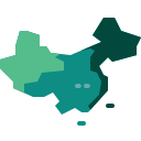 中国地图数据投影